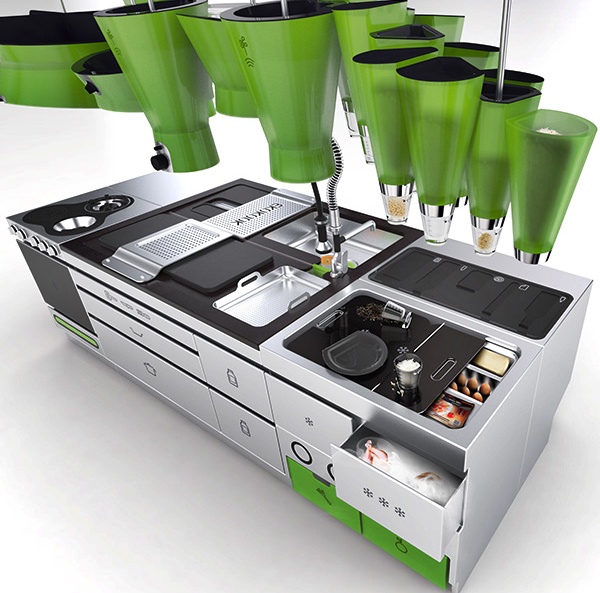 Future Kitchen Technology Design by Faltazi Future Kitchen Technology Design