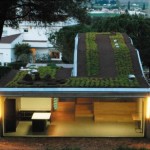 Roof Building with Unique Garden Design Ideas