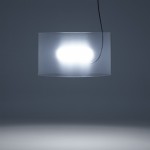 Soft Lights from Transparent Pendant Lamp