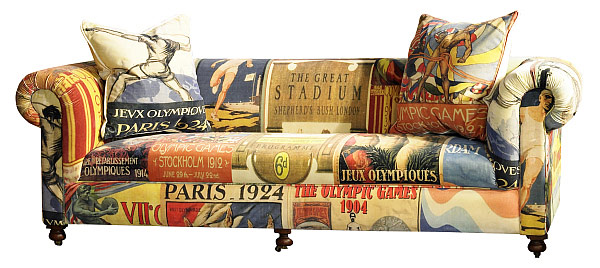 Vintage Olympic Living Room Sofa