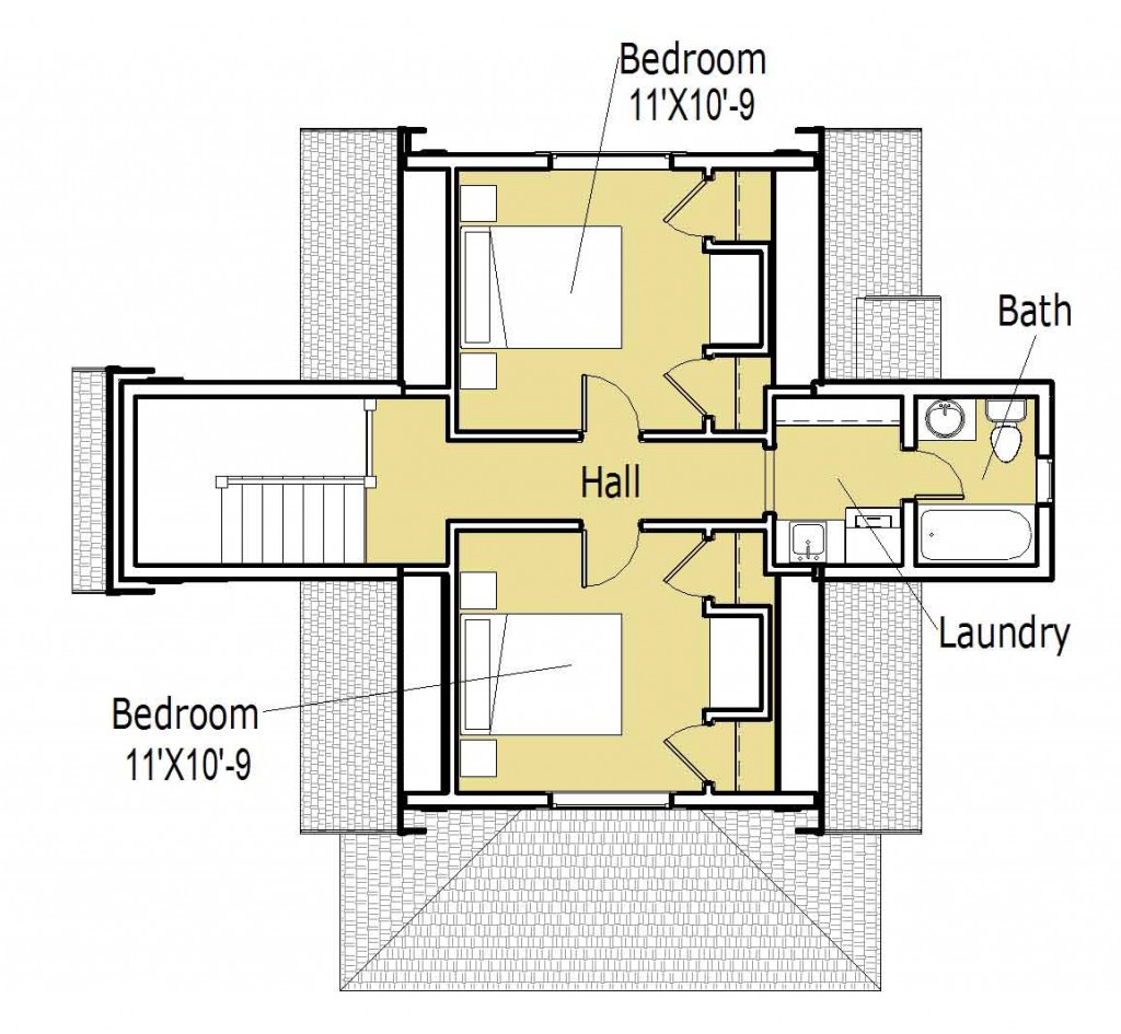 Small Cottage House Plan Single Cottage Home Design